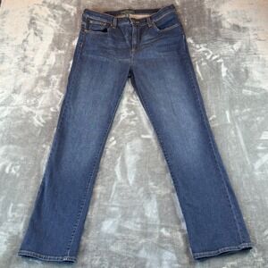 Ralph Lauren Women's Jeans Classic Straight Size 14‎ Mid Rise